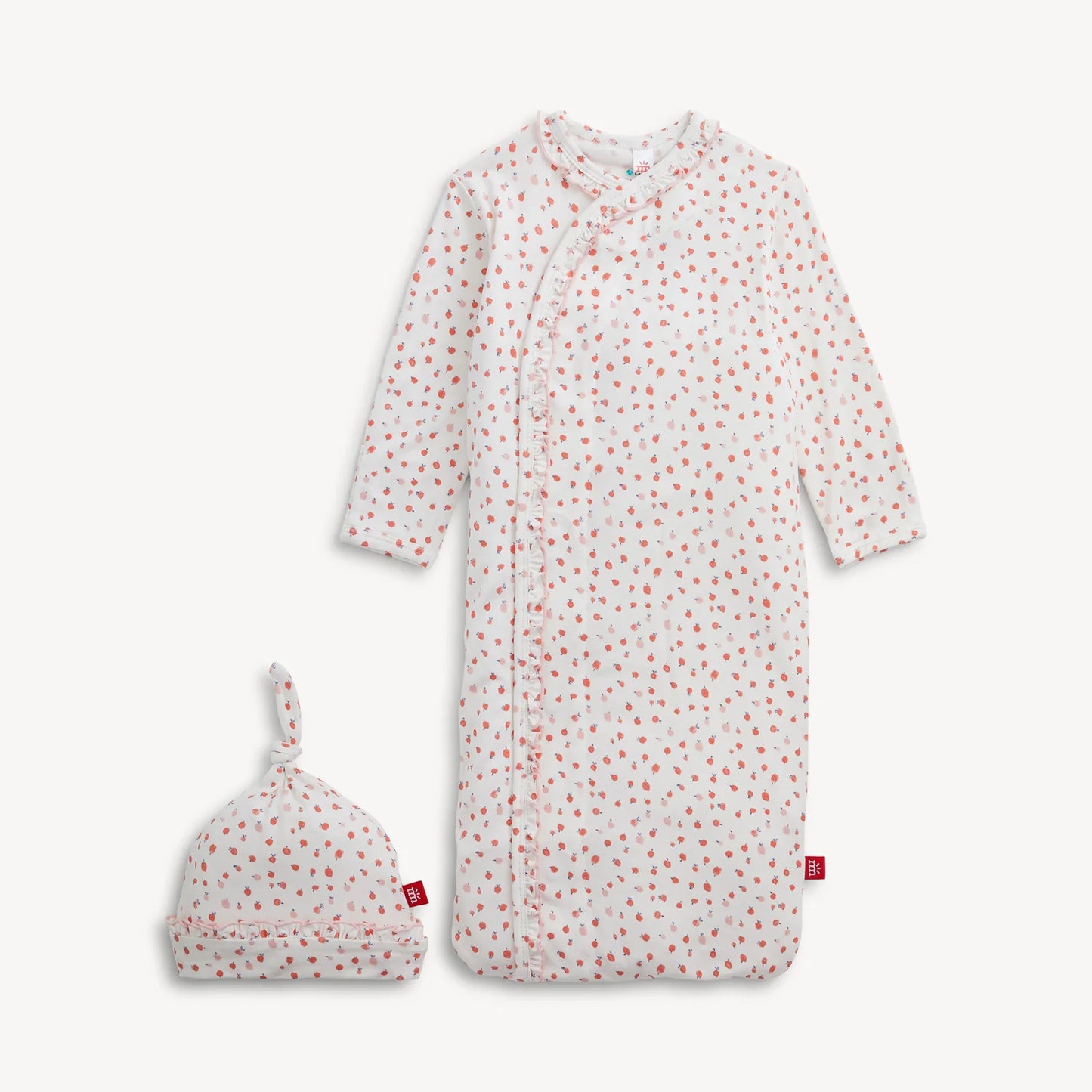 APPLE BLOSSOM GOWN/HAT SET