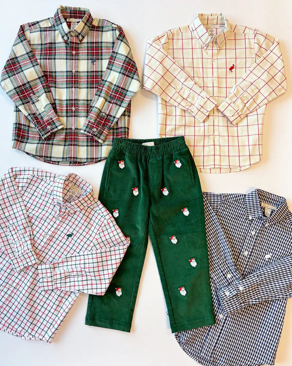 CRITTER SHEFFIELD PANT GREEN SANTA