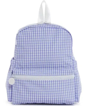 MINI BACKPACKER LILAC GINGHAM