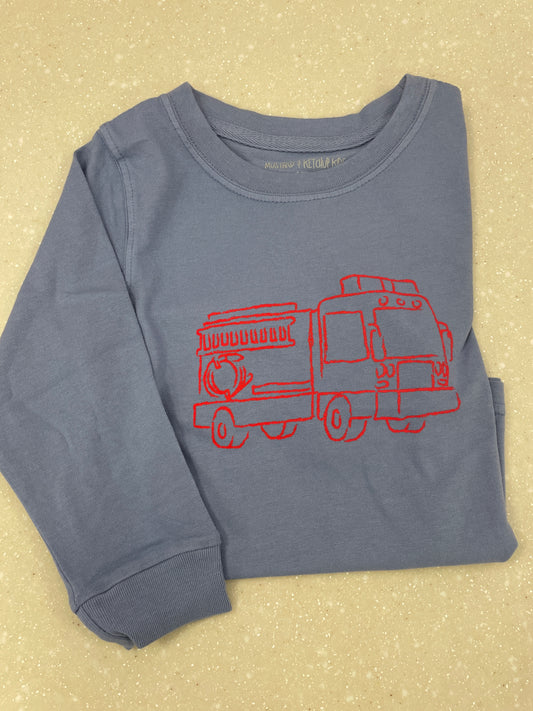 LS DENIM FIRETRUCK