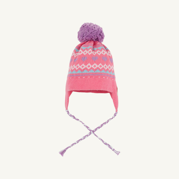 PARRISH POM POM HAT WINTER PARK PINK