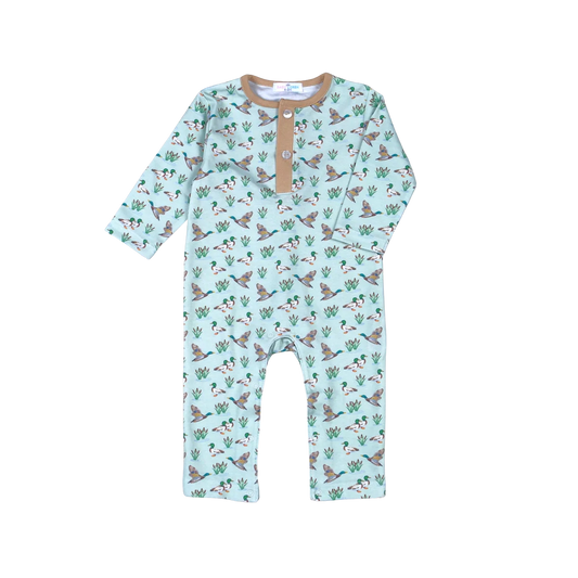 MALLARD DUCK PIMA ROMPER