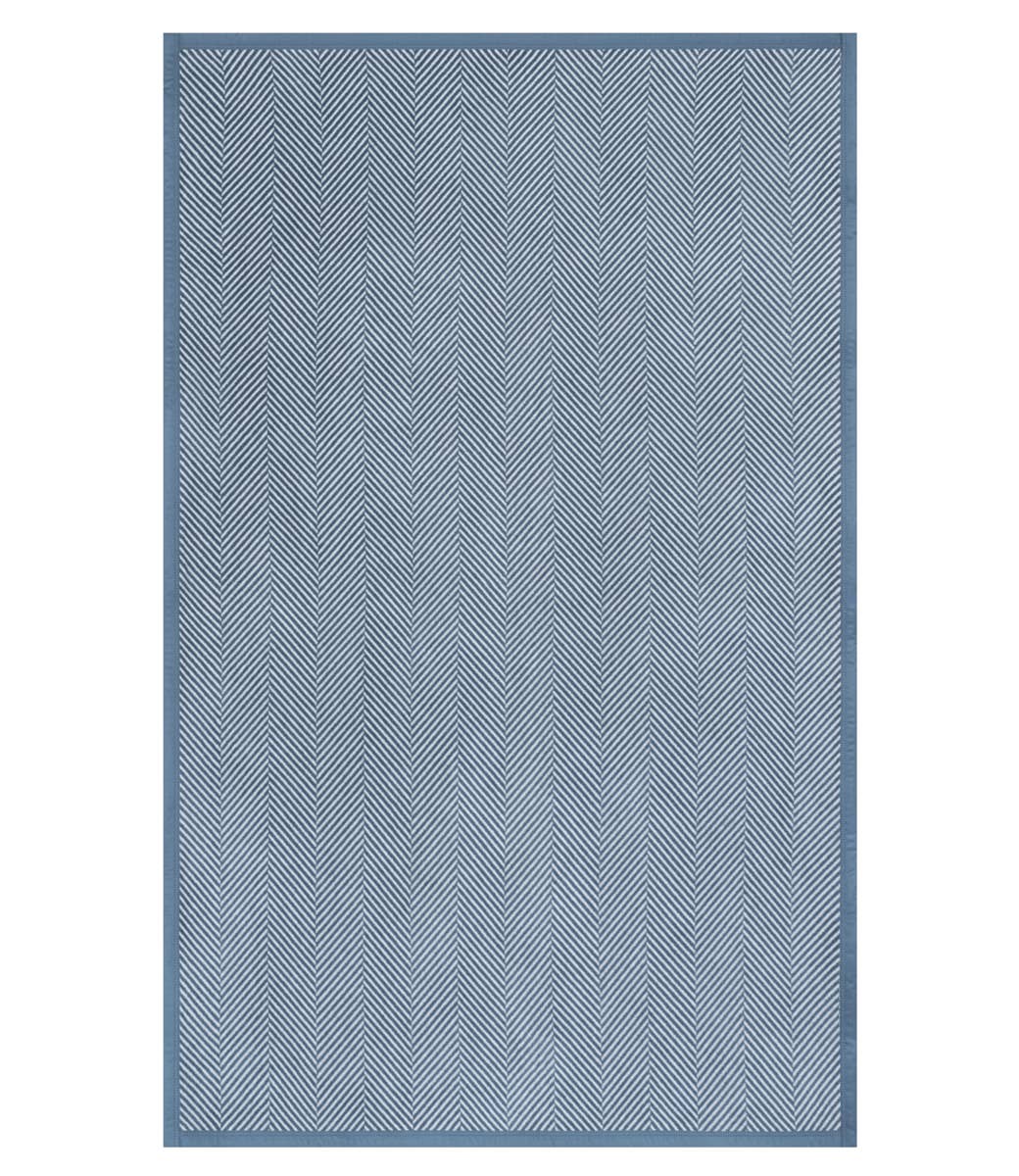 Harborview Herringbone Cornflower Blanket
