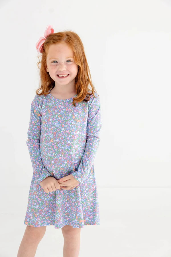 LS POLLY PLAY DRESS MOUNTAIN BROOK MINI FLORAL