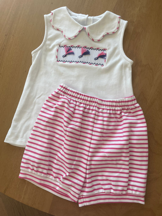 FISHING LURES GIRL SHORT SET