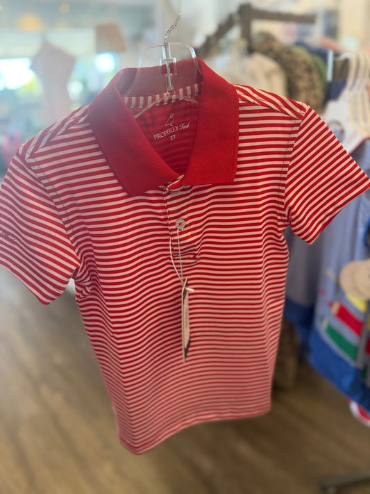 BOYS DALLAS POLO RED