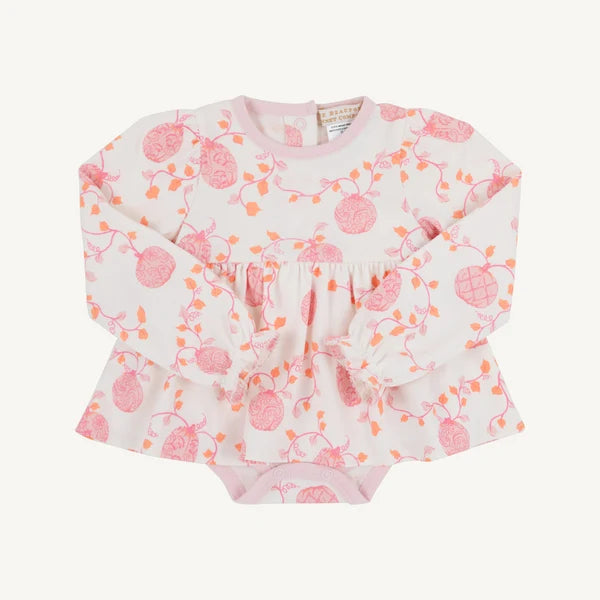 LS DAISY DIAPER COVER DRESS GOURD-GEOUS