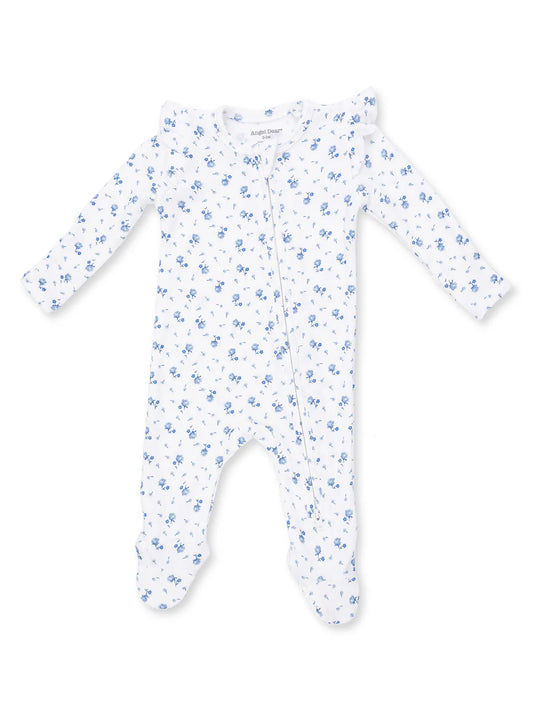 JOLI ROSETTE ZIPPER FOOTIE
