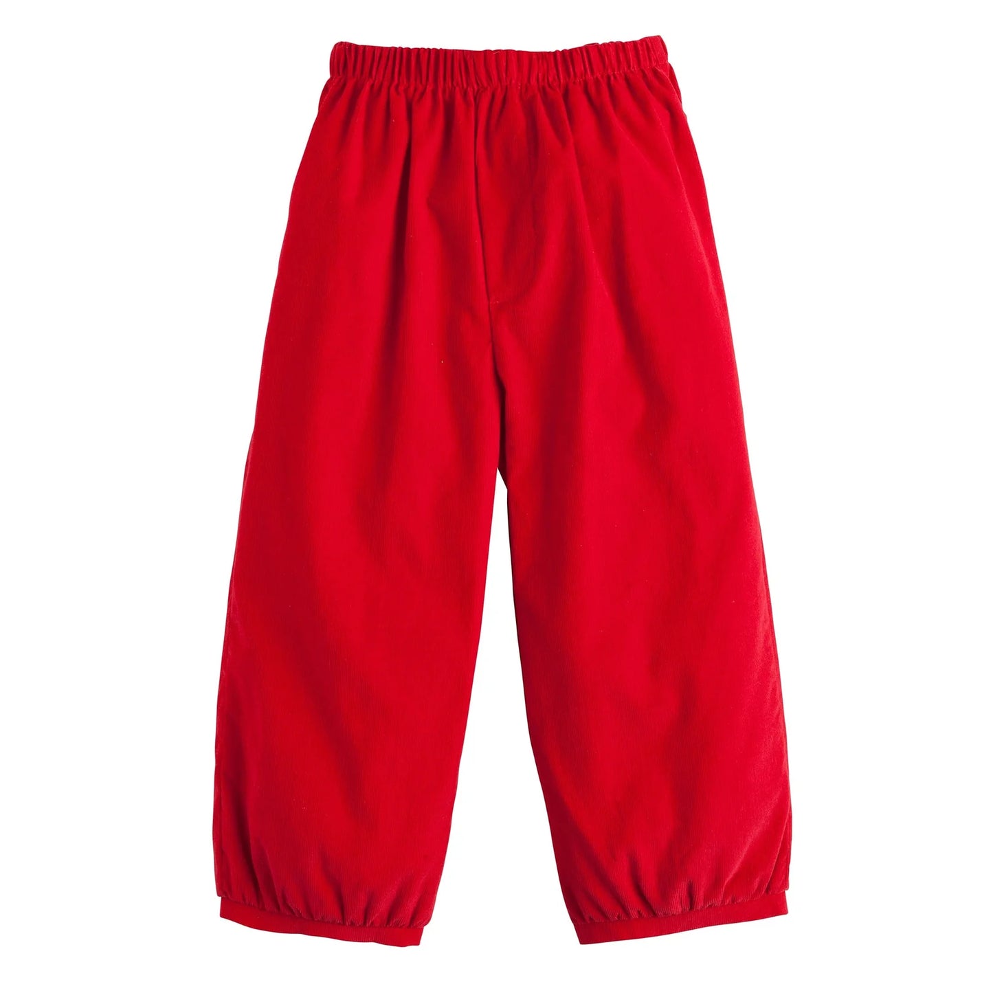 BANDED PANT RED CORD