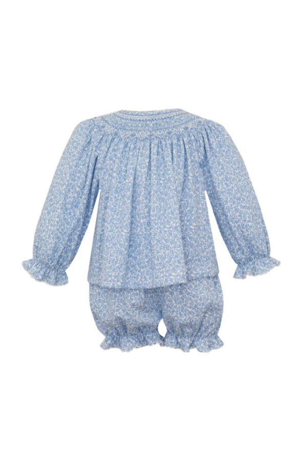 CAROL LIBERTY FLORAL BLUE BLOOMER SET