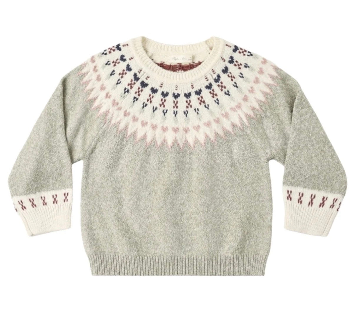 FAIR ISLE SWEATER SAGE