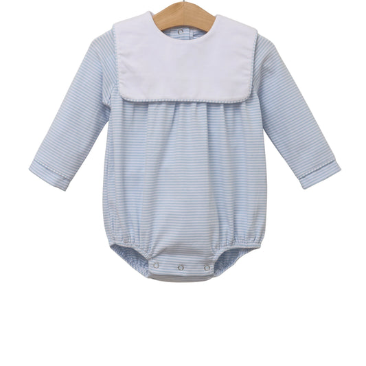 LT BLUE STRIPE LUCAS BUBBLE