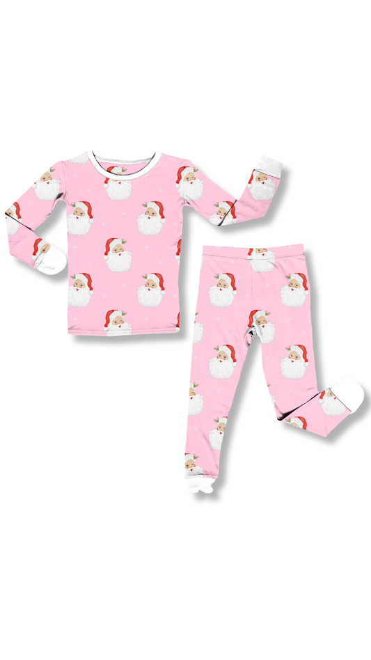 *PRE-ORDER* CLASSIC CLAUS PINK PANT SET