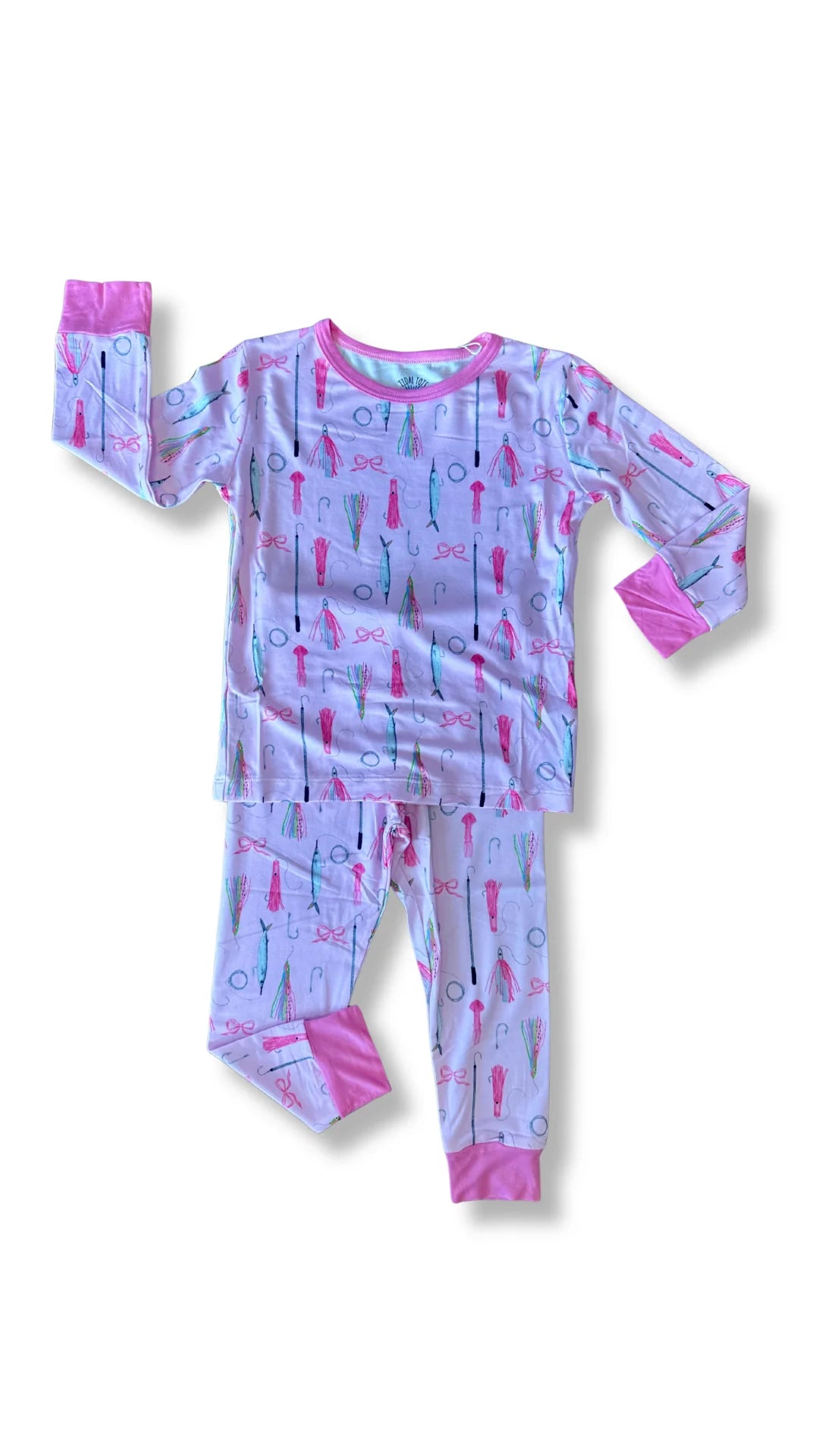TACKLEBOX TANGO PINK LS PANT SET