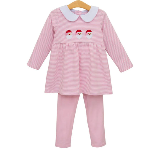 PINK SANTA TRIO PANT SET