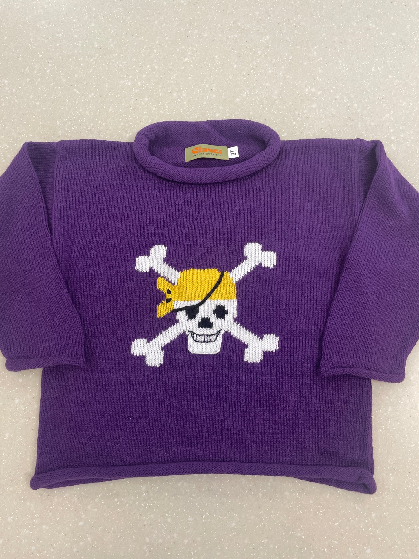 PURPLE PIRATE ROLLNECK