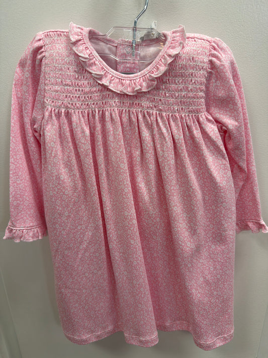 PINK FLORAL DRESS SET