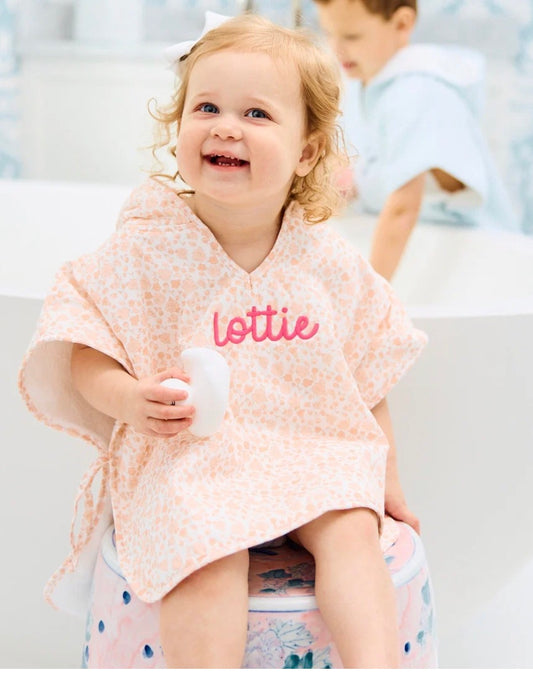 LIL PONCHO PINK FLORAL