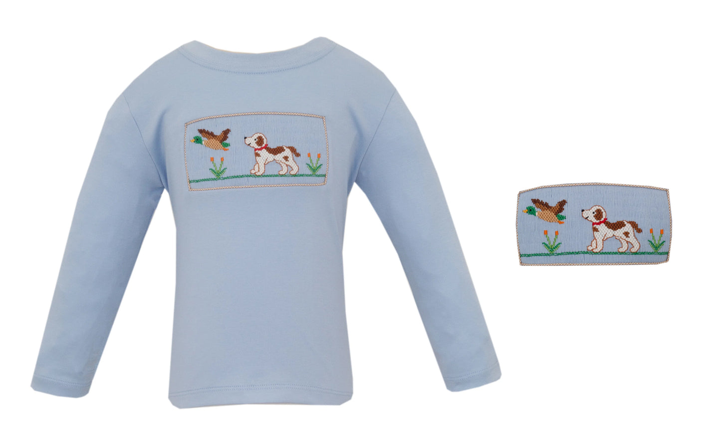 HUNTING DOGS LT BLUE PANT SET