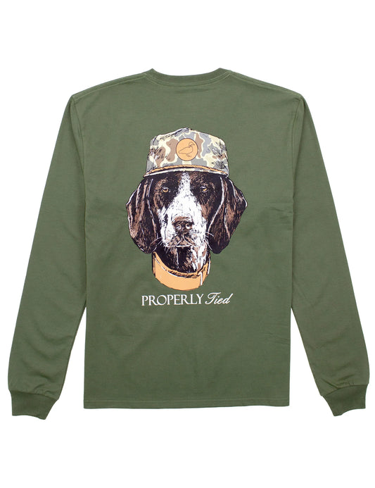 MANS BEST FRIEND LS OLIVE