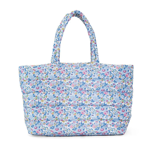 LUXE PUFFER TOTE BAG BRIDGEHAMPTON FLORAL