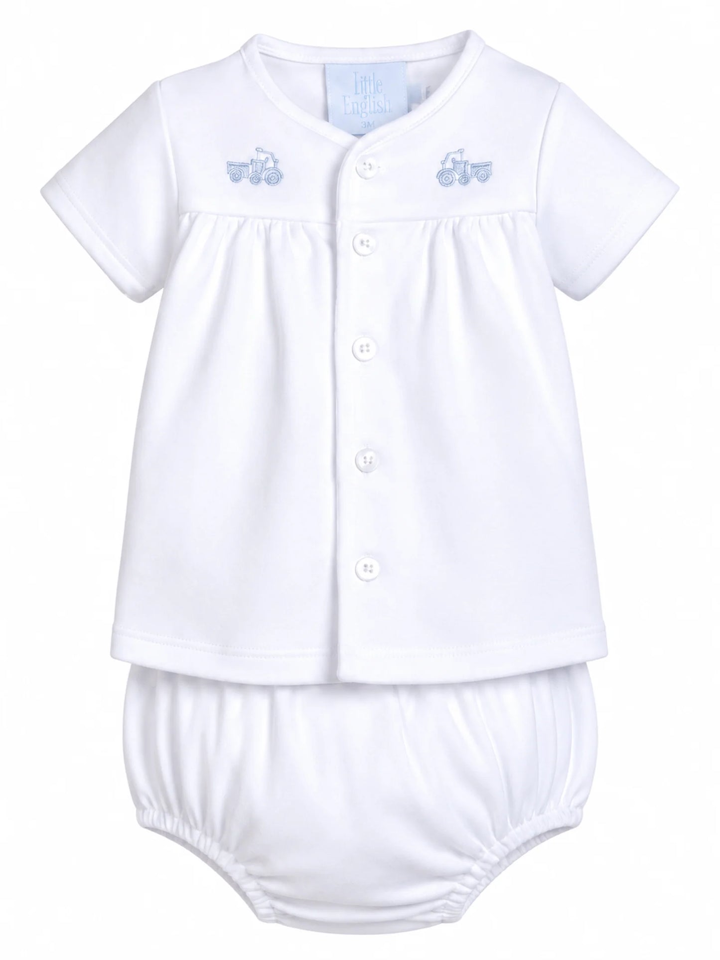 TRAIN PINPOINT LAYETTE SET