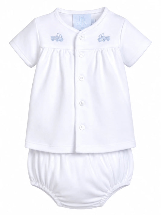 TRAIN PINPOINT LAYETTE SET