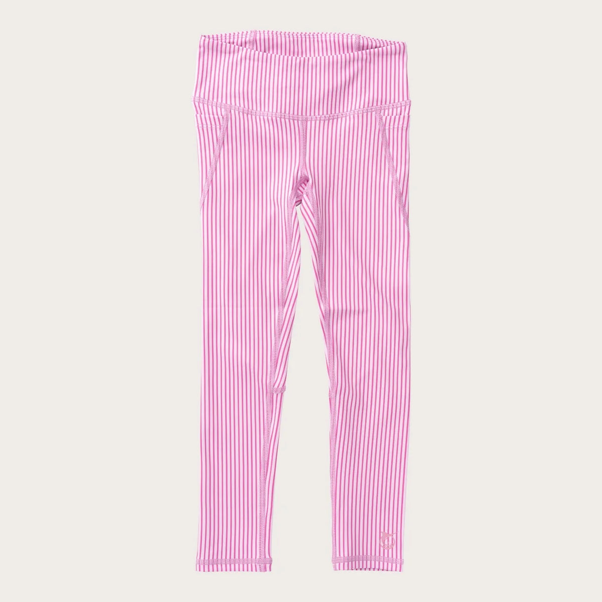 GIRL ATHLETIC LEGGING PHLOX PINK STRIPE