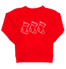 LS RED STOCKING TSHIRT