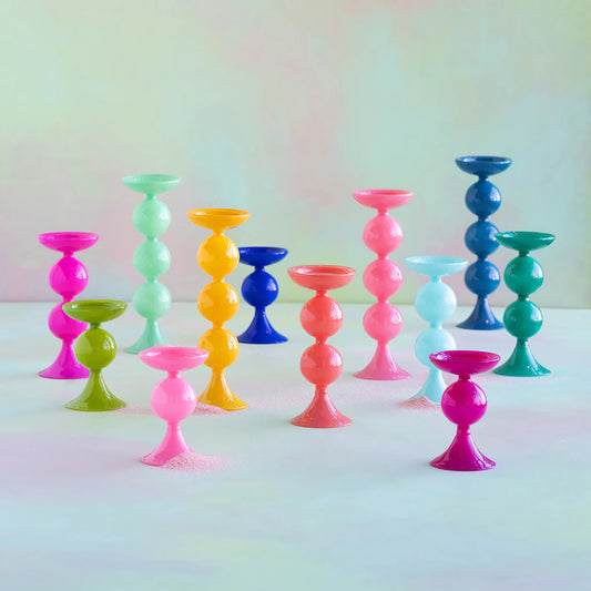 SUGAR PLUM PILLAR CANDLE HOLDER