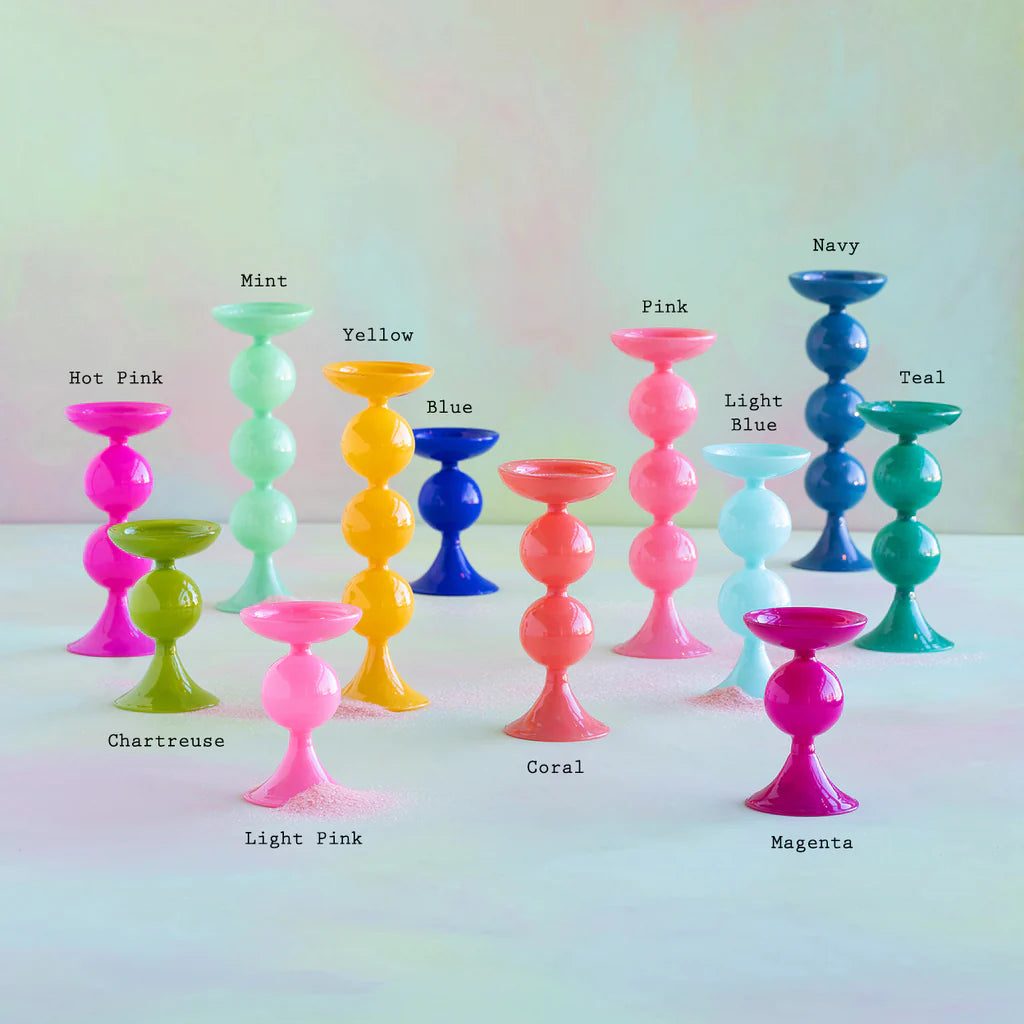 SUGAR PLUM PILLAR CANDLE HOLDER