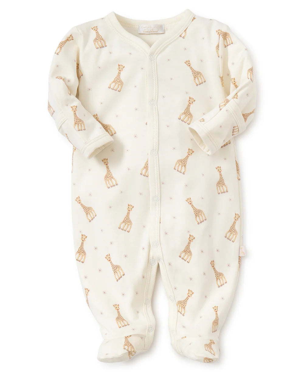 ECRU SOPHIE GIRAFFE FOOTIE