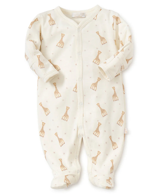 ECRU SOPHIE GIRAFFE FOOTIE