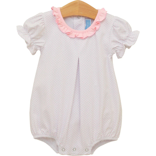 HARRIET BUBBLE LT PINK BITTY DOT