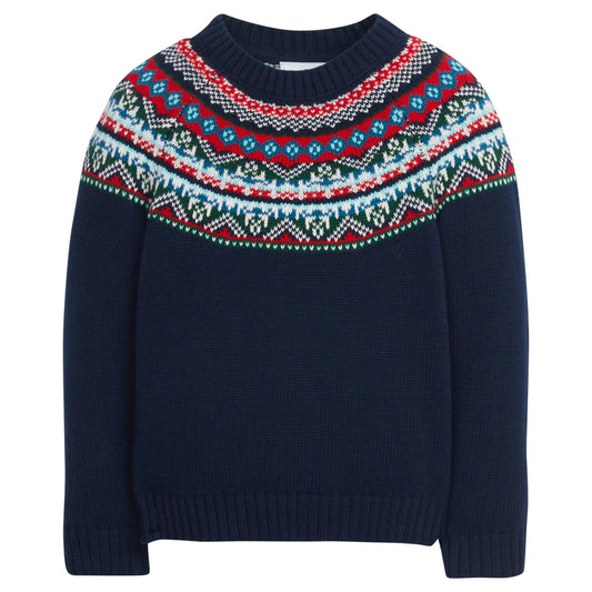 HIGHLANDS FAIR ISLE SWEATER