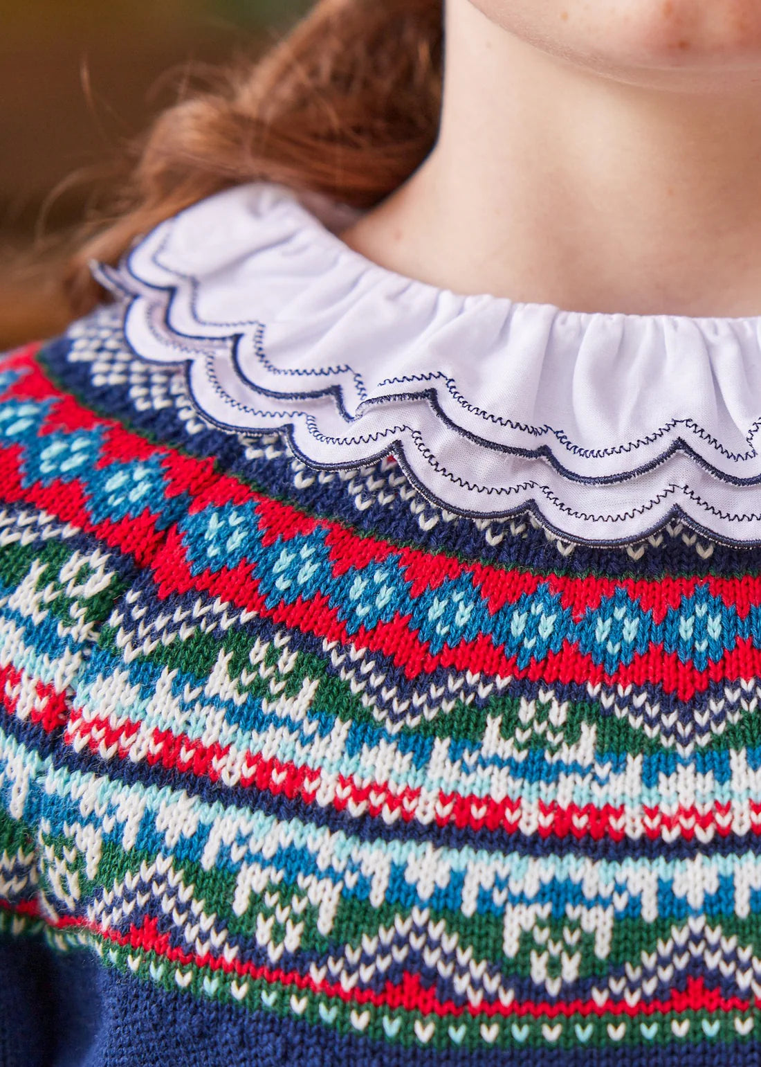 HIGHLANDS FAIR ISLE SWEATER