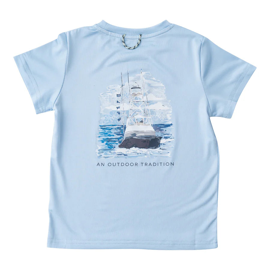 SS PERFORMANCE SHIRT BOAT FLAGS