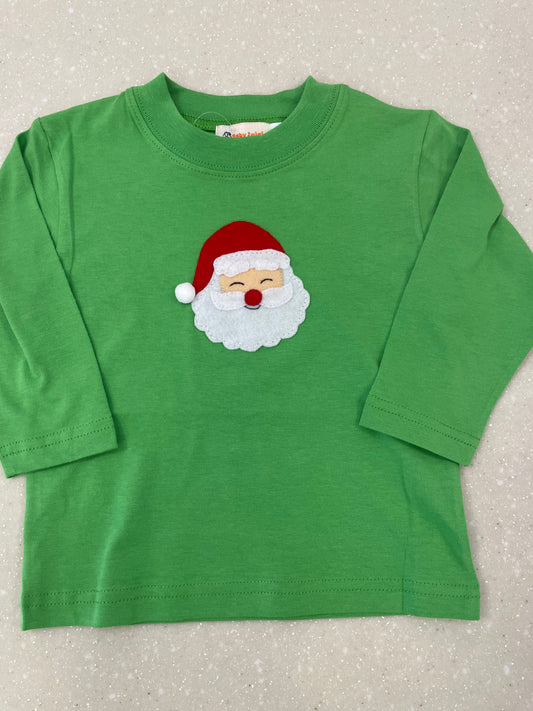 GREEN SANTA SWEATER