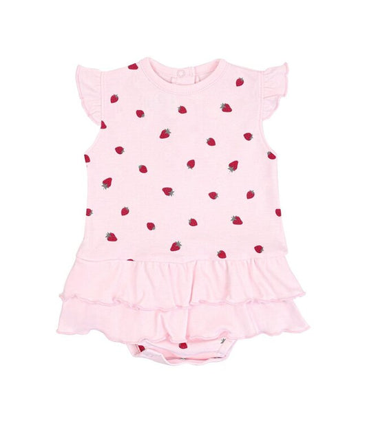 PINK STRAWBERRIES BODYSUIT