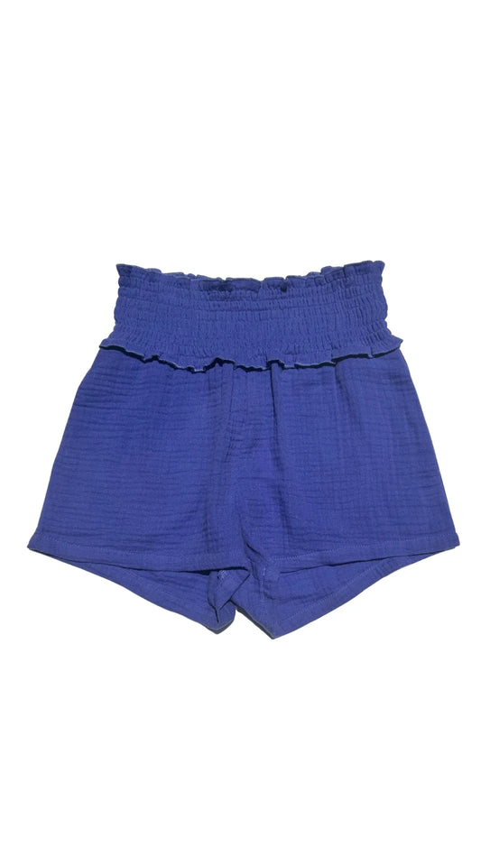 SADIE SHORTS ROYAL GAUZE