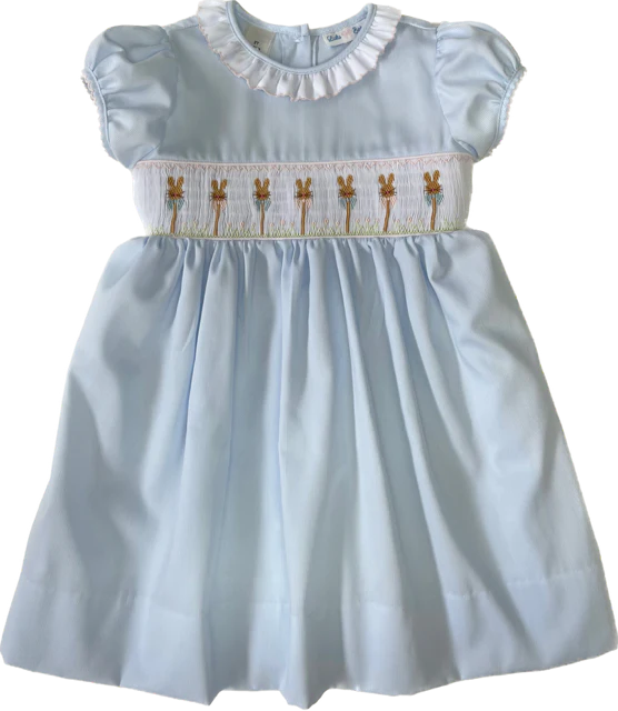 ROSE RABBIT DRESS RUFFLE COLLAR