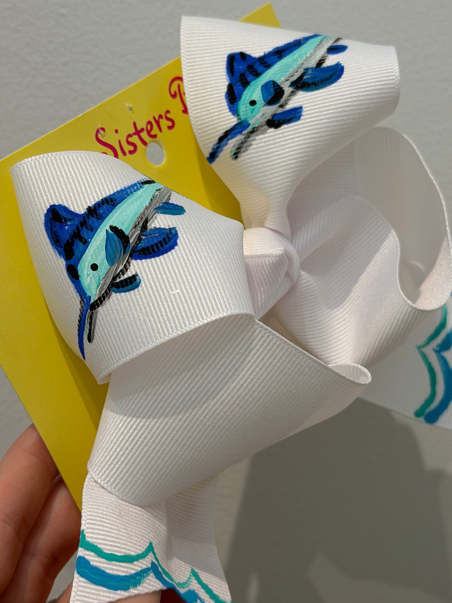 LARGE HANDPAINTED BOW