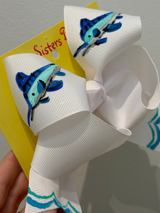 LARGE HANDPAINTED BOW