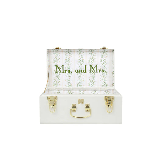 PK MINI WHITE TRUNK MR & MRS