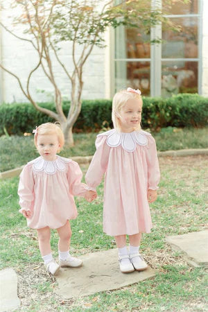 FROSTED PINK TULIP DRESS