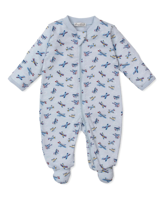 AIR ADVENTURES ZIPPER FOOTIE