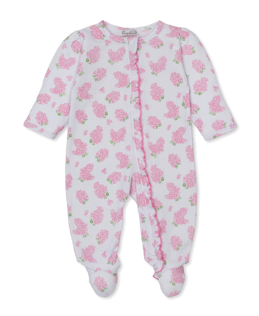 LILAC LOVE PINK ZIP FOOTIE