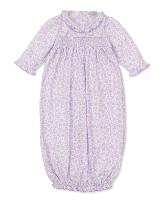 lilac summer garden gown