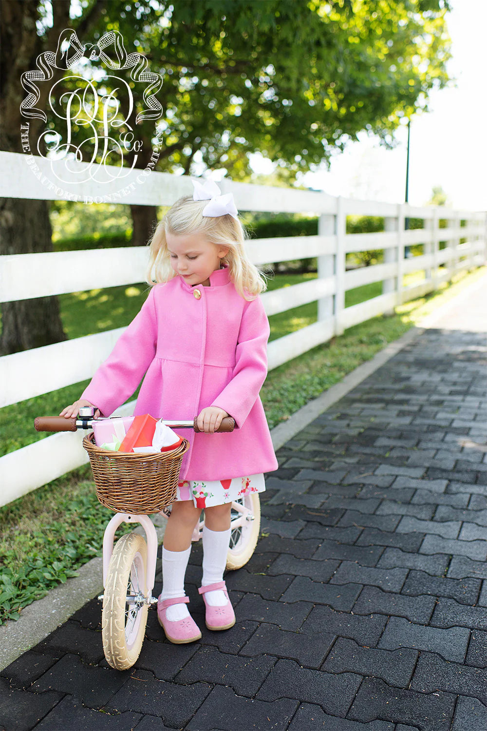 PENELOPE PEACOAT HOT PINK