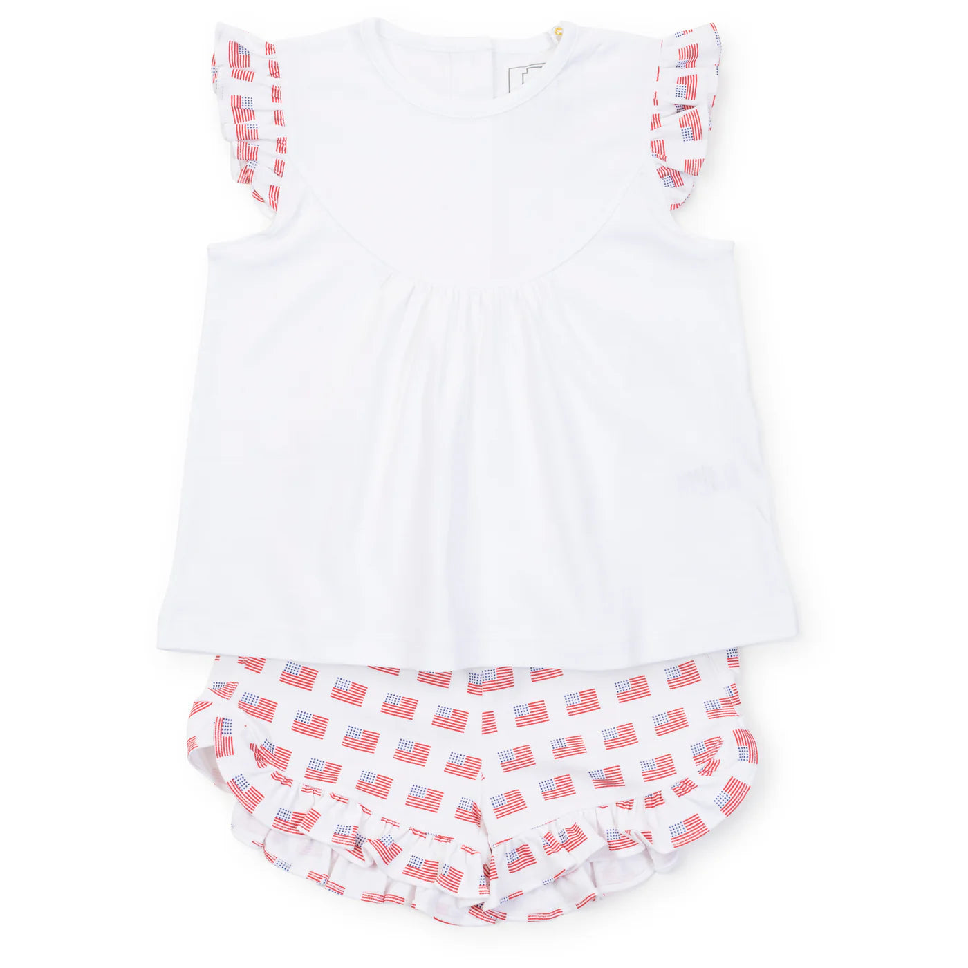 ELLA SHORT SET AMERICAN FLAG